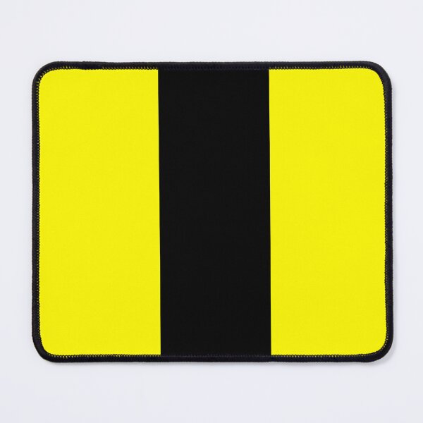 Item preview, Single Racing Stripe (Black - Yellow Background) designed and sold by Racing Stripes Only.