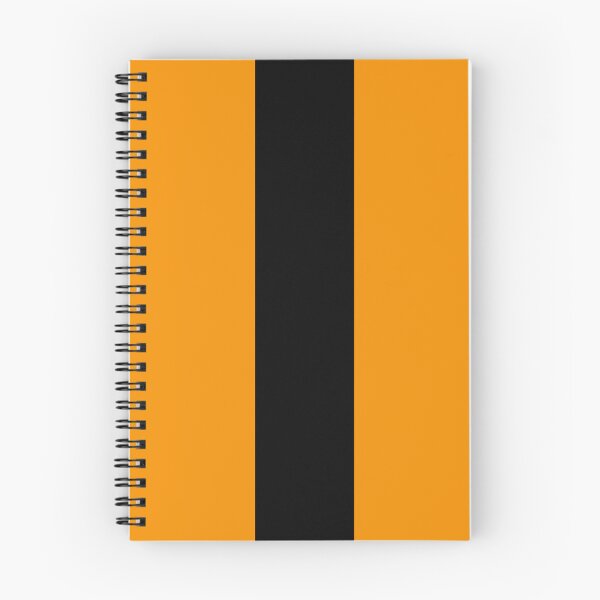 Item preview, Single Racing Stripe (Black - Orange Background) designed and sold by Racing Stripes Only.