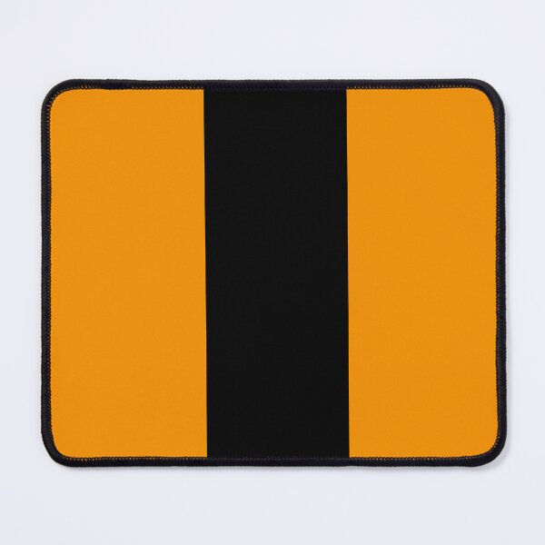 Item preview, Single Racing Stripe (Black - Orange Background) designed and sold by Racing Stripes Only.