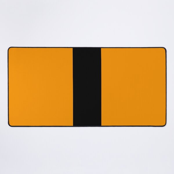 Item preview, Single Racing Stripe (Black - Orange Background) designed and sold by Racing Stripes Only.