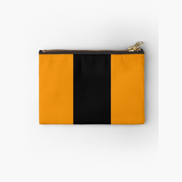 Item preview, Single Racing Stripe (Black - Orange Background) designed and sold by Racing Stripes Only.