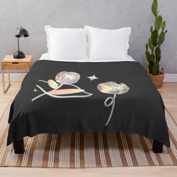 Item preview, Dark Floral Glow – Rose & Spark on Charcoal Poster designed and sold by Levision.