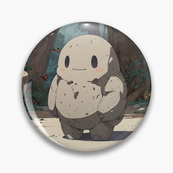 Item preview, Chibi Golem Forest Butterflies Happy designed and sold by Ledsor.