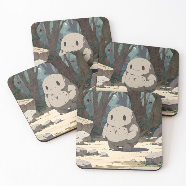Item preview, Chibi Golem Forest Butterflies Happy designed and sold by Ledsor.