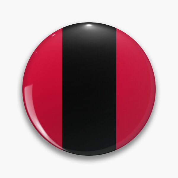 Item preview, Single Racing Stripe (Black - Cherry Red Background) designed and sold by Racing Stripes Only.