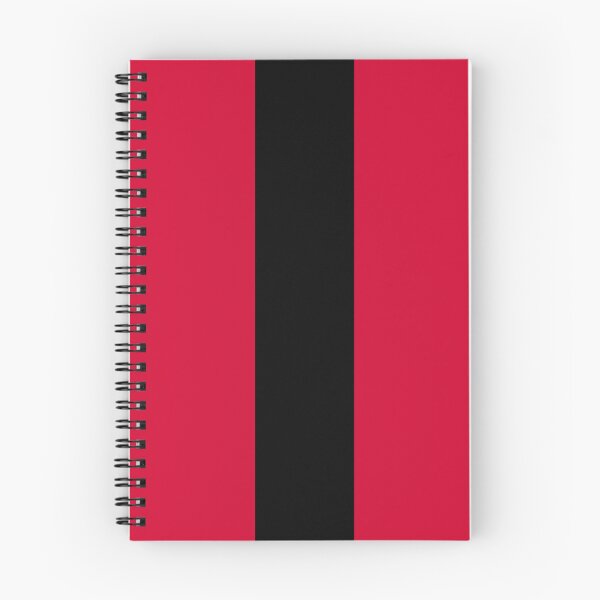 Item preview, Single Racing Stripe (Black - Cherry Red Background) designed and sold by Racing Stripes Only.