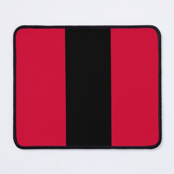 Item preview, Single Racing Stripe (Black - Cherry Red Background) designed and sold by Racing Stripes Only.