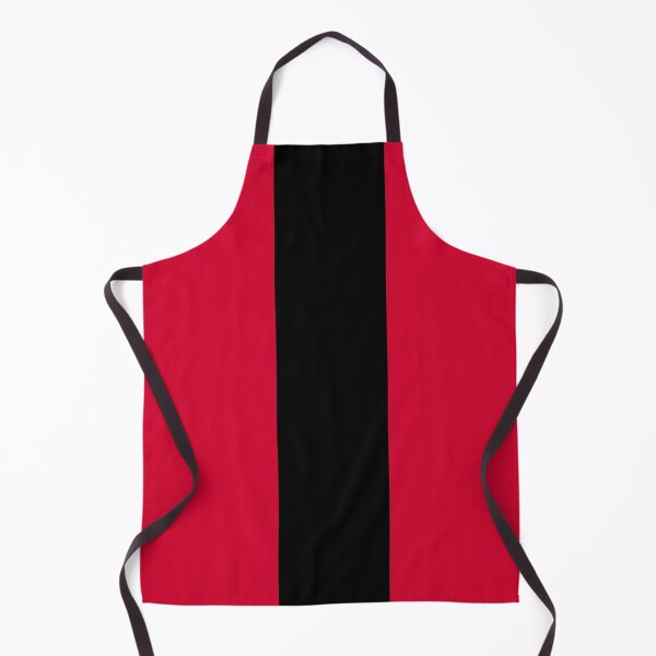 Item preview, Single Racing Stripe (Black - Cherry Red Background) designed and sold by Racing Stripes Only.
