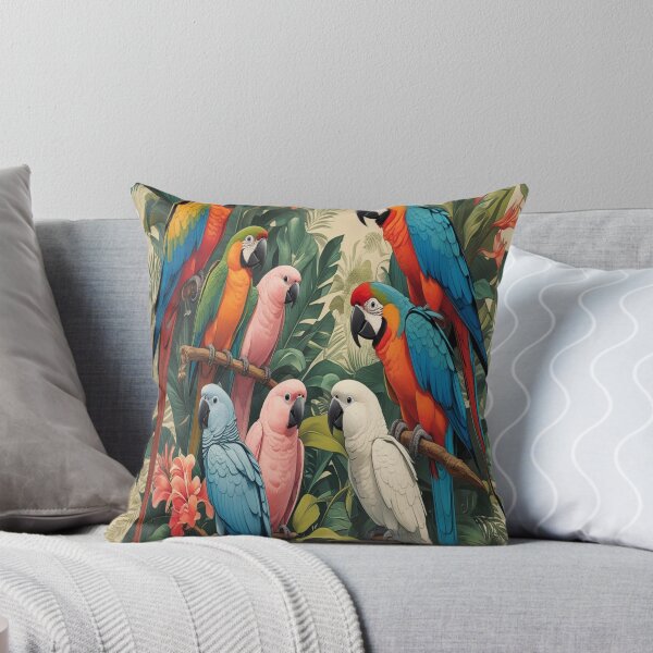 Item preview, Vintage Botanical: Macaws & Lovebirds designed and sold by Max Store.