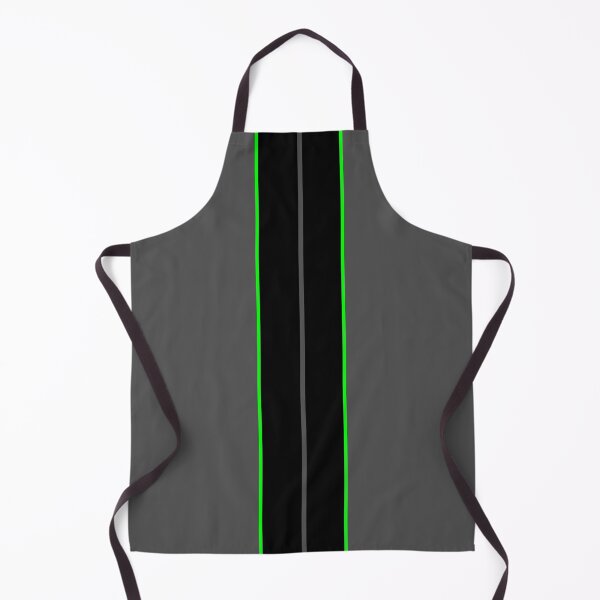 Item preview, Dual Black Stripes With Bright Green Pinstripes designed and sold by Racing Stripes Only.