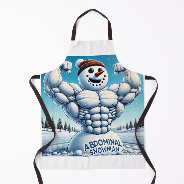 Item preview, Abdominal Snowman – Your Buff Gym Inspiration designed and sold by UnsignedTalentCreative.