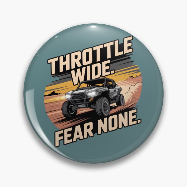 Item preview, Throttle Wide Fear None designed and sold by VnVCreativeHub.