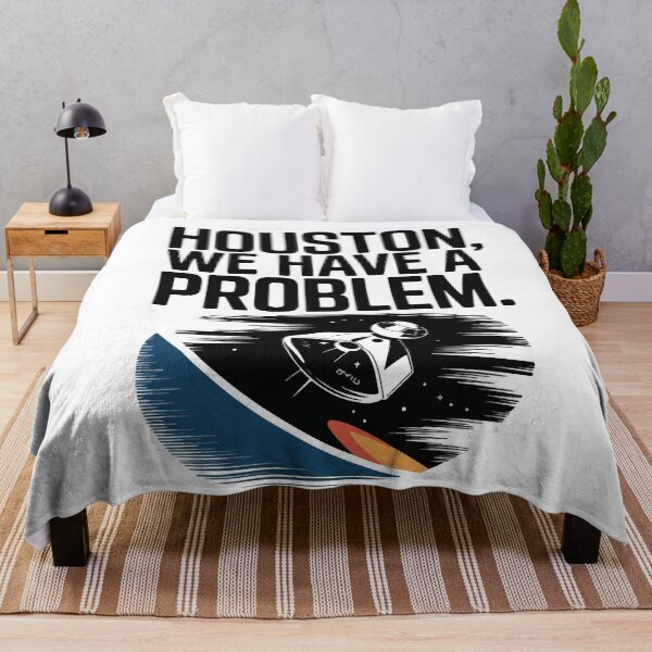 Item preview, Apollo 13 quote, Houston we have a Problem. designed and sold by Philip-p22.