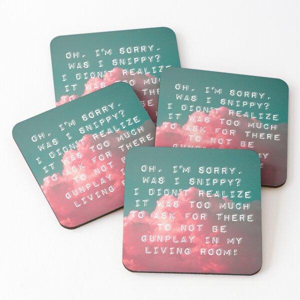Item preview, Sorry, was I snippy? Frasier Quote designed and sold by Cuttintees.