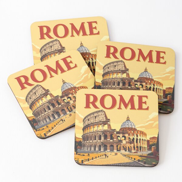 Item preview, Rome: Vintage-Style Painterly Travel Poster designed and sold by LSVart.