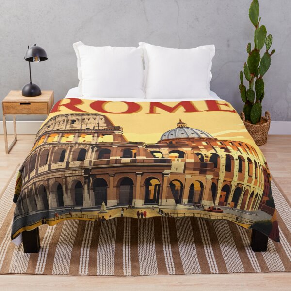 Item preview, Rome: Vintage-Style Painterly Travel Poster designed and sold by LSVart.
