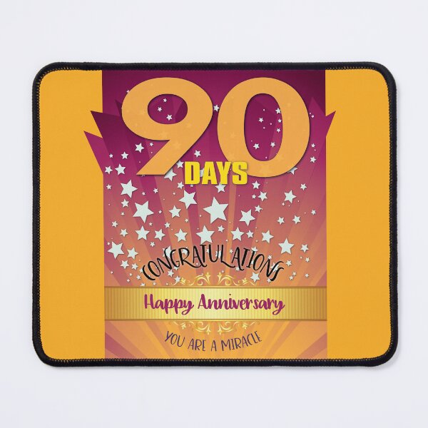 Item preview, 90 Days Recovery Anniversary You're A Miracle designed and sold by ApexDesigners.
