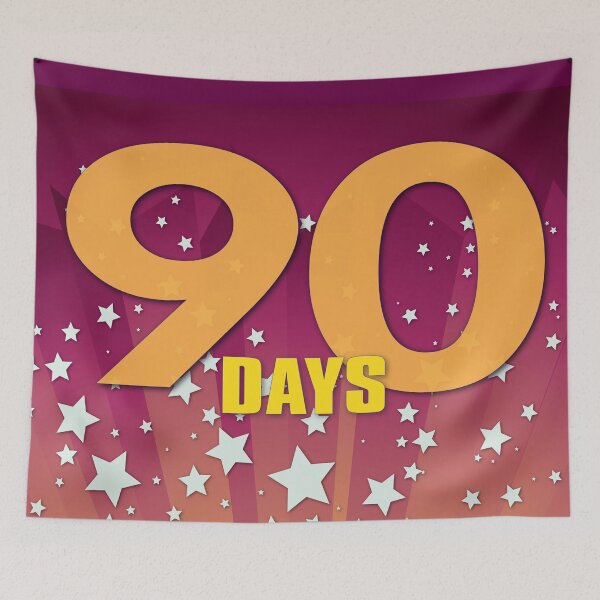 Item preview, 90 Days Recovery Anniversary You're A Miracle designed and sold by ApexDesigners.