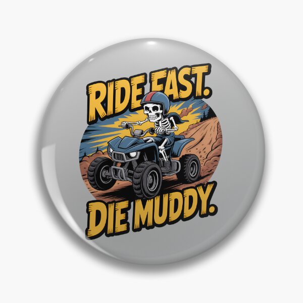 Item preview, Ride Fast Die Muddy Shirt designed and sold by VnVCreativeHub.
