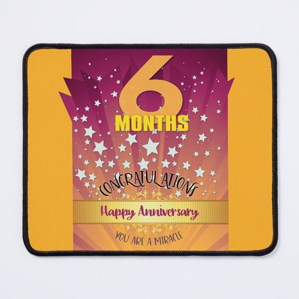 Item preview, 6 Months Recovery Anniversary You're A Miracle designed and sold by ApexDesigners.