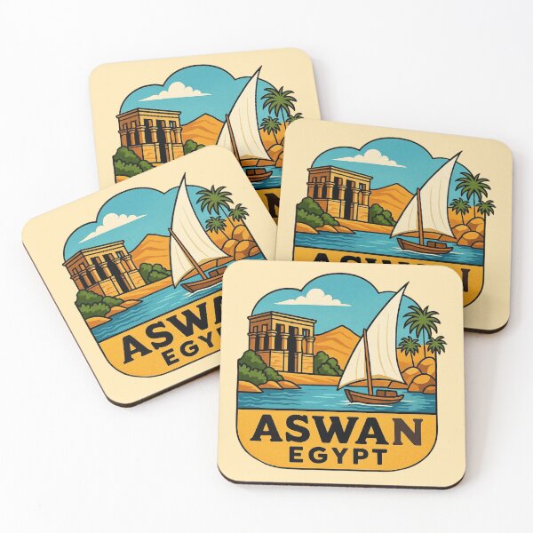 Item preview, Aswan, Egypt - Nile River Heritage designed and sold by Myra365Art.
