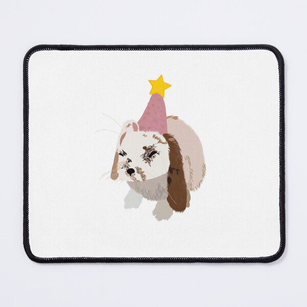 Item preview, Lop Eared Bunny with Party Hat designed and sold by j3ss1caa.