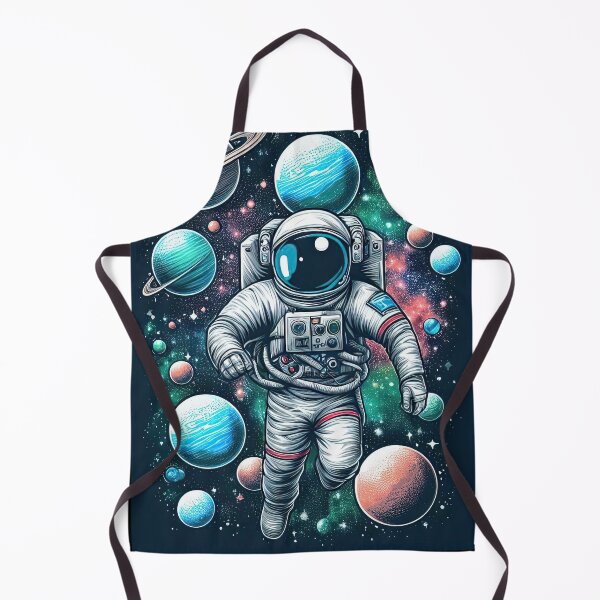 Item preview, Retro Astronaut And Planet designed and sold by Jcat7.
