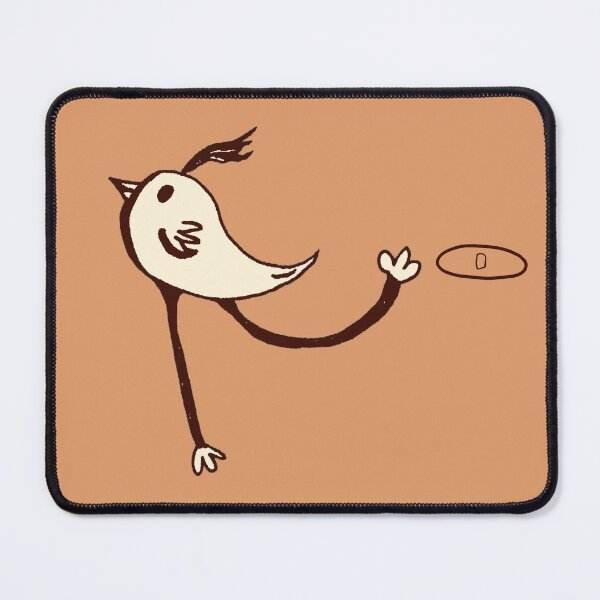 Item preview, Surreal Bird of Surrounding Grace|Samekh ס|Hebrew Letter Art|Earth Tone designed and sold by Aster Atelier.