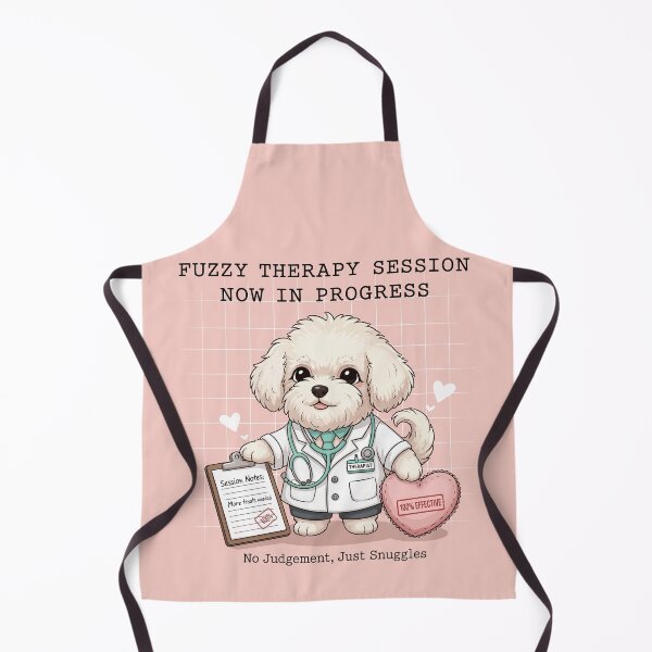 Item preview, Fuzzy Therapy Dog  designed and sold by Amir Faysal.