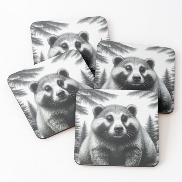 Item preview, Snibble the Raccoon designed and sold by WitInNuKicks.