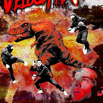 Artwork thumbnail, VELOCIPASTOR cult classic fan poster by Postersbylu