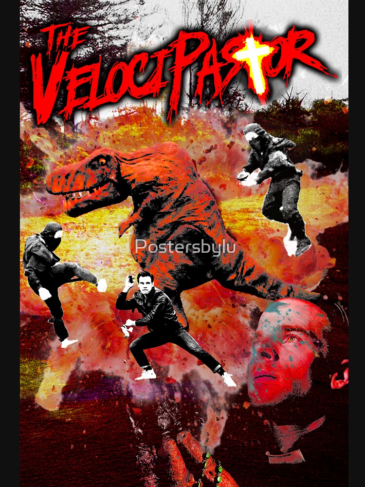 Thumbnail 3 of 3, Racerback Tank Top, VELOCIPASTOR cult classic fan poster designed and sold by LucianoAlzate.