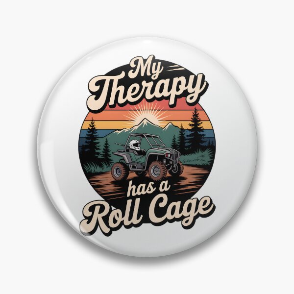 Item preview, Therapy Has a Roll Cage designed and sold by VnVCreativeHub.
