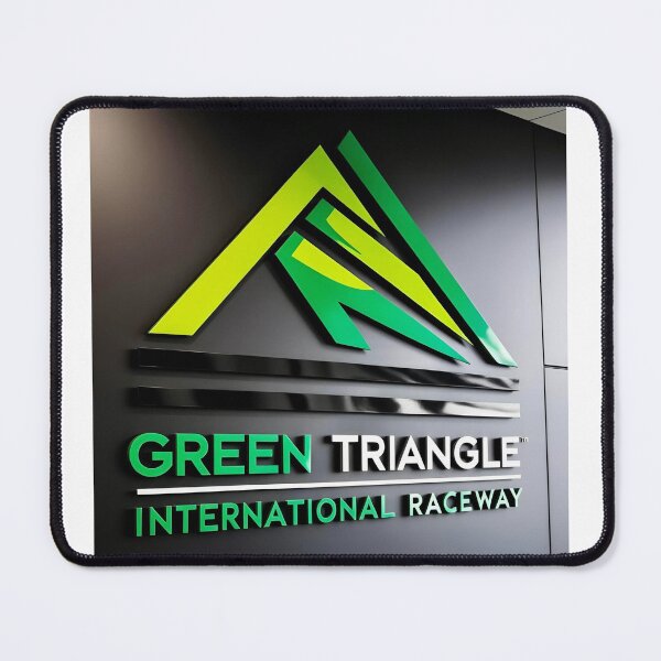 Item preview, Green triangle raceway designed and sold by DaytimeWhiskey.