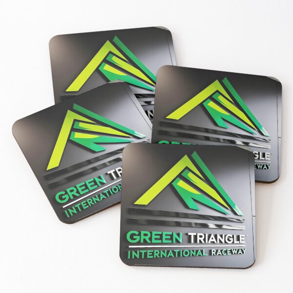 Item preview, Green triangle raceway designed and sold by DaytimeWhiskey.