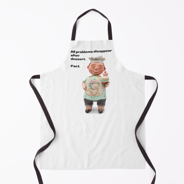 Item preview, "The Cake Whisperer" – Whimsical Baker Doll Illustration designed and sold by NatalieVerveArt.