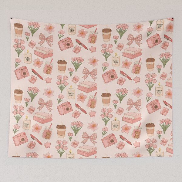 Item preview, Cozy and Chill Girly Collage | Aesthetic Design for Prints, Mugs, and Notebooks designed and sold by Mycozydesign.