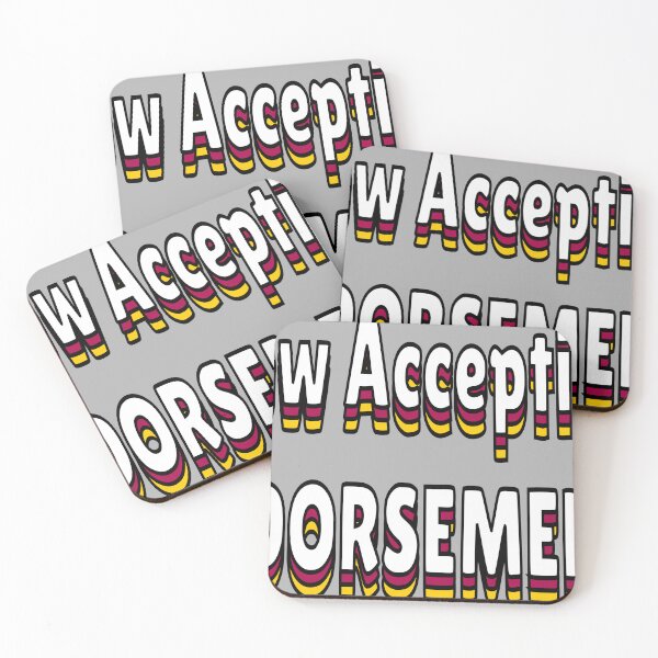 Item preview, Now Accepting Endorsments designed and sold by panter.