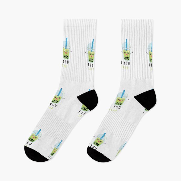 Item preview, I Love You So Matcha Pun | Boba lover designed and sold by Avaaxa.