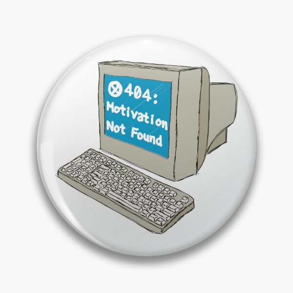 Item preview, 404: Motivation Not Found designed and sold by Silicon-Style.