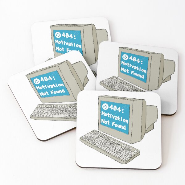 Item preview, 404: Motivation Not Found designed and sold by Silicon-Style.