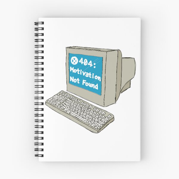 Item preview, 404: Motivation Not Found designed and sold by Silicon-Style.
