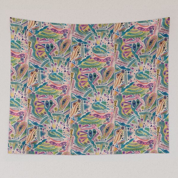 Item preview, Garden of the Unseen designed and sold by BoboSparkArt.