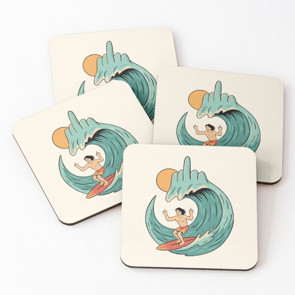 Item preview, Middle Finger Wave designed and sold by coffeeman.