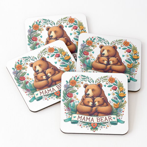 Item preview, best mom ever, mom birthday, mothers day, bear, new mom designed and sold by TrueArtVibes.