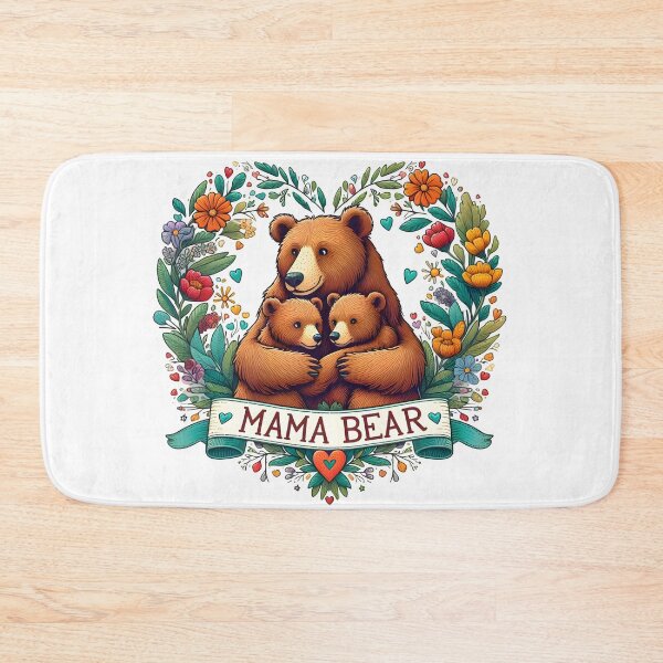 Item preview, best mom ever, mom birthday, mothers day, bear, new mom designed and sold by TrueArtVibes.