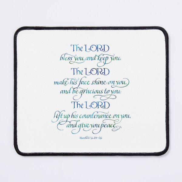 Item preview, The Lord Bless You and Keep You designed and sold by GudsOrd Illustrasjoner.