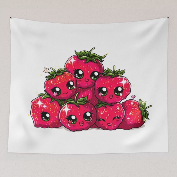 Item preview, Kawaii Strawberry designed and sold by Valor Vibes Clothing Co..
