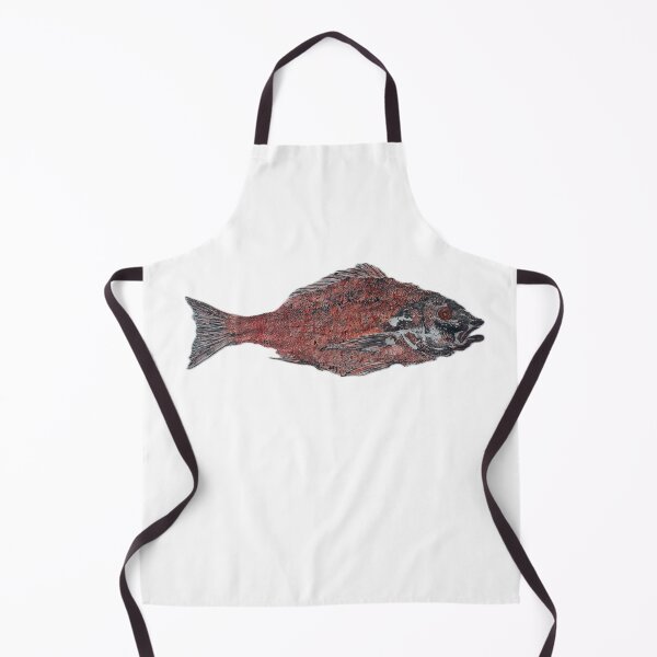 Item preview, Gyotaku Red Snapper designed and sold by Jacelyn Rene.