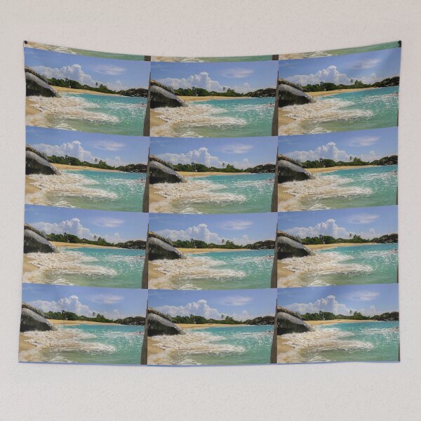 Item preview, The Baths Beach designed and sold by PsychoAlien.com.